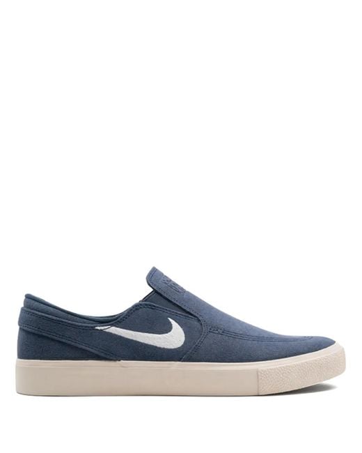 Nike Blue Zoom Stefan Janoski Rm Slip-On Sneakers