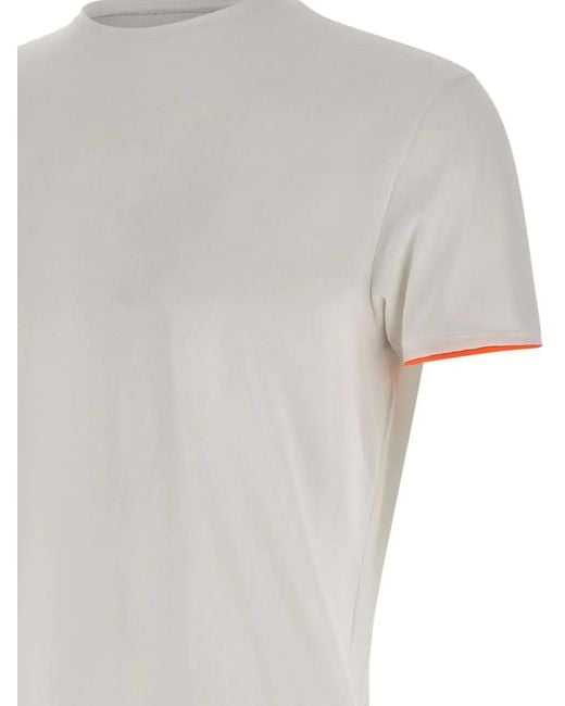 Rrd White Macro Crew-Neck T-Shirt for men