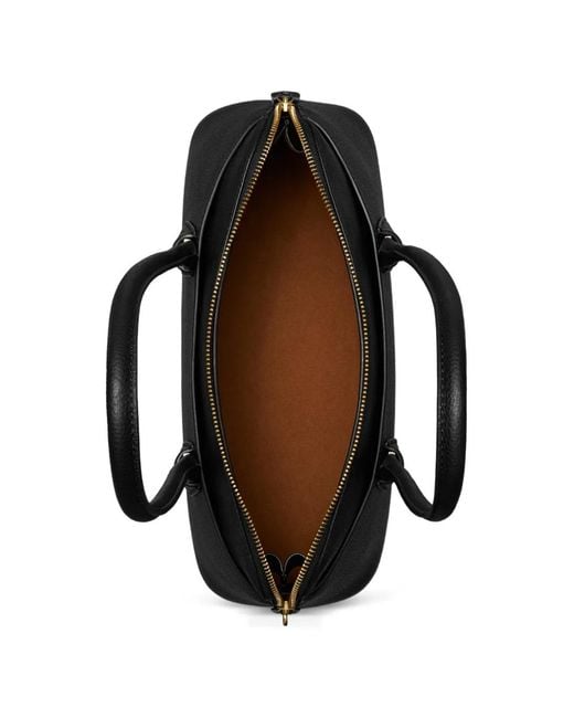 Tory Burch Black Lock East-West Satchel