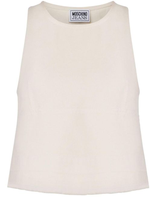 Moschino Jeans Natural Jeans-Tanktop