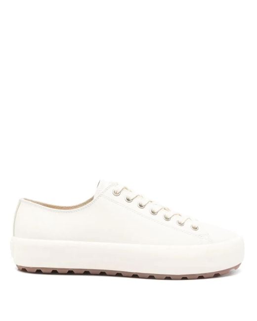 Sandro White Leather Sneakers for men