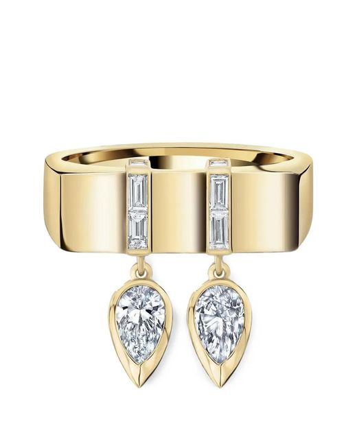 Loraida Metallic Vortex Diamond Ring