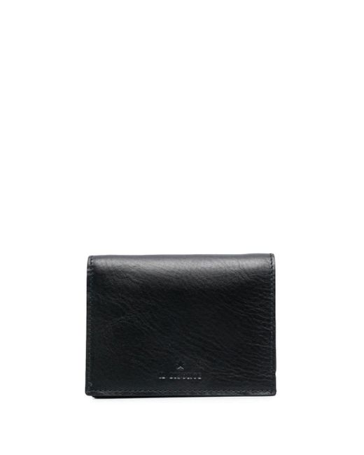 Il Bisonte Flap Slit-pocket Small Wallet in Black | Lyst