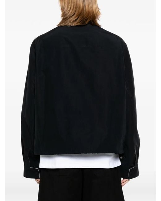 Loewe Black Zip-Up Jacket for men
