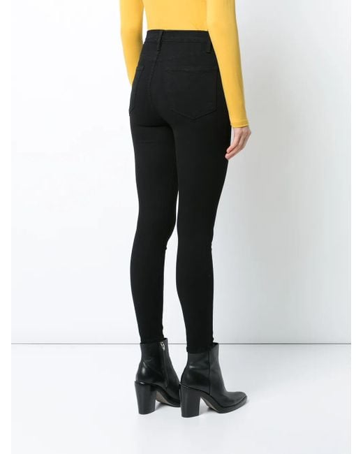 FRAME スキニージーンズ Black