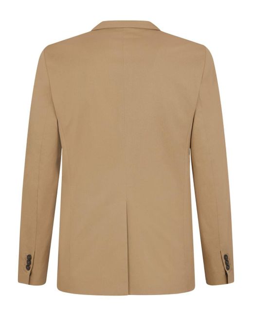 DSquared² Natural Single-breasted Cotton Suit for men