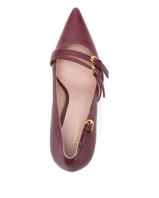Coccinelle Purple Fernanda Pumps Mit Spitzer Kappe