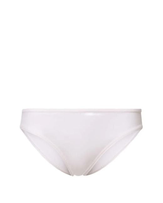 Loulou de Saison White Bikini Bottom