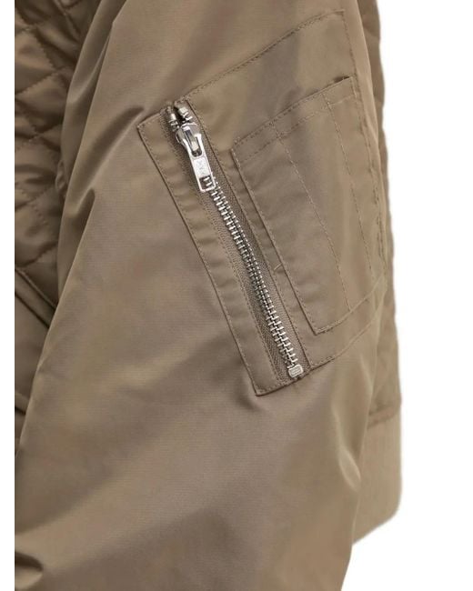 Veste Bomber À Design Matelassé Stand Studio en coloris Natural