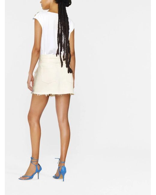 Balmain Multicolor Top Mit Knöpfen