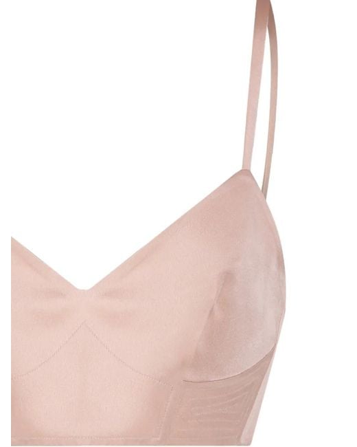 DI STAVNITSER Natural Mj V-Neck Top
