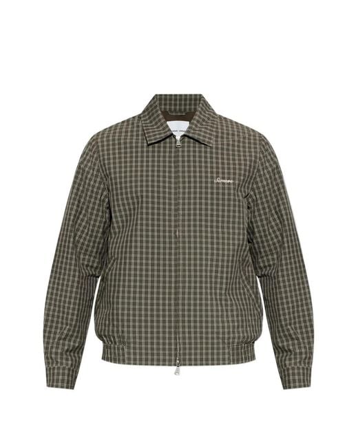 Chaqueta Sabeck A Cuadros Samsøe & Samsøe de hombre de color Green