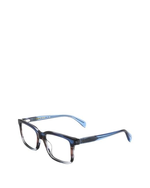 Rag & Bone Brille Mit Eckigem Gestell in White für Herren
