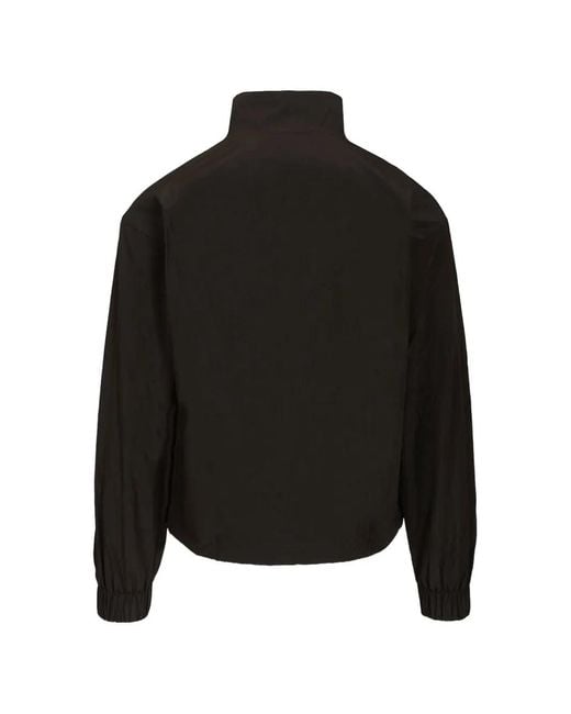 Arte' Black Zip-Up Jacket for men