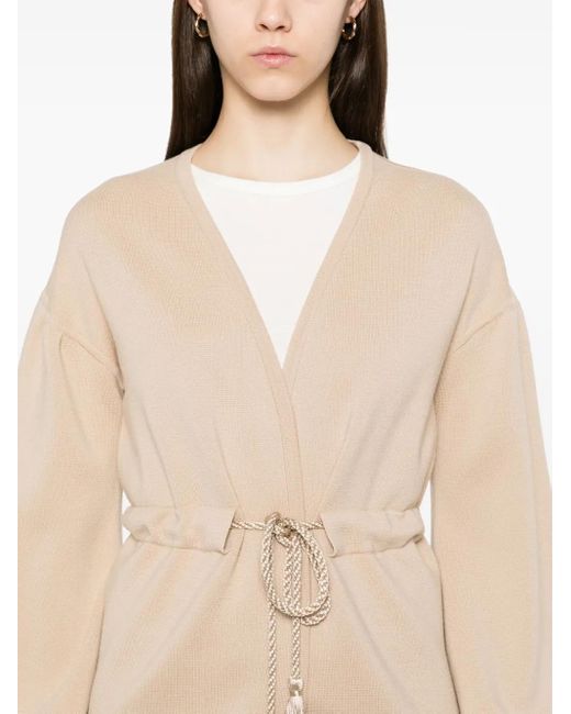 Max Mara Tiberio Vest in het Natural