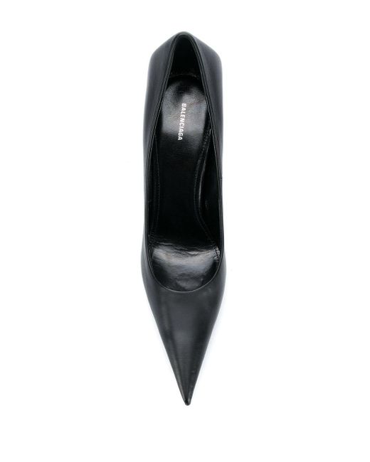 Balenciaga Black 'Knife' Pumps, 110mm
