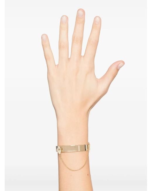 Eddie Borgo White Medium Safety Chain Bracelet