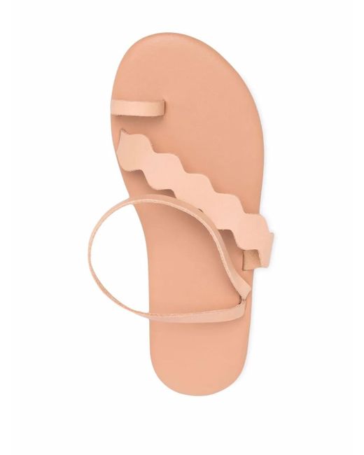 Ancient Greek Sandals Multicolor Koralia Leather Sandals