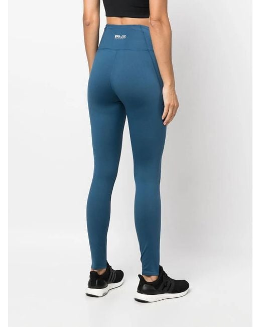 Ralph Lauren Blue High-Waisted Performance Leggings
