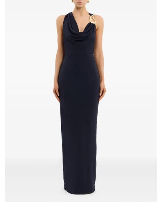Rebecca Vallance Blue Ayesha Maxi Dress
