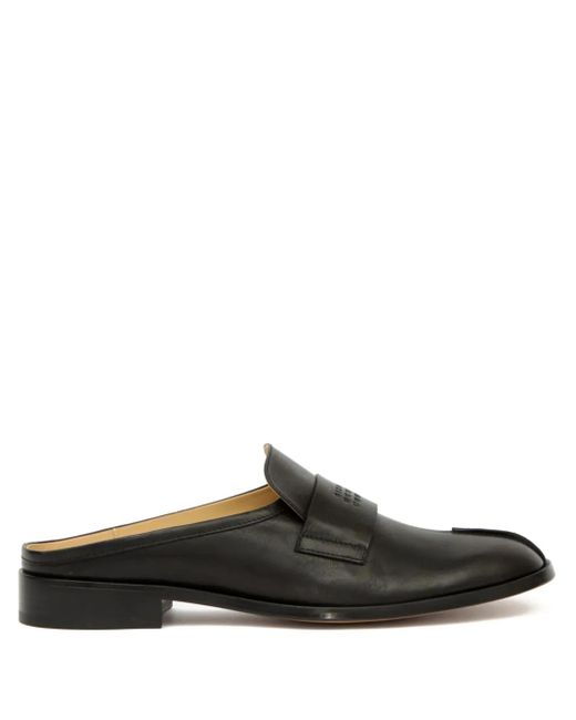 MM6 by Maison Martin Margiela Black Loafer-Style Mules for men