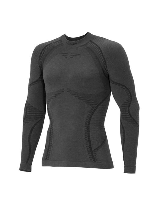 ACCAPI Gray Long-Sleeve Base Layer for men