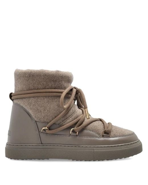 Inuikii Brown Classic Lace-Up Boots