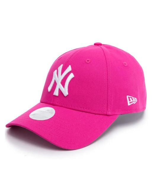 KTZ Pink New York Yankees Cotton Baseball Cap for men