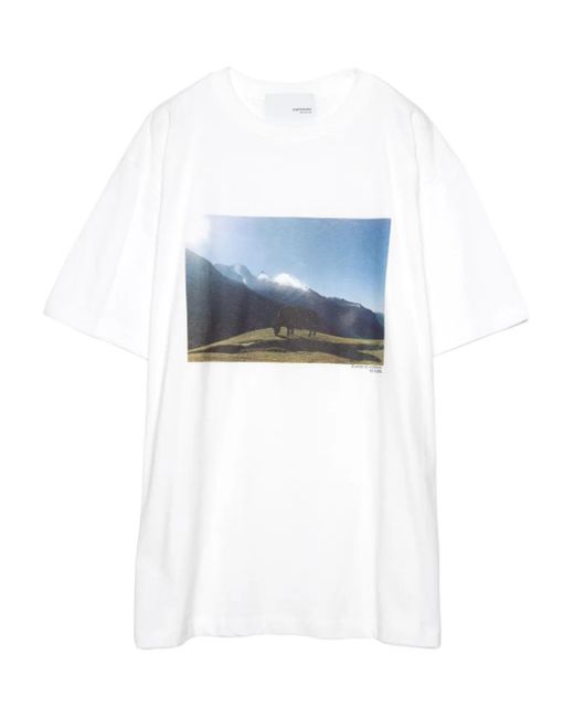 Yoshio Kubo プリント Tシャツ White