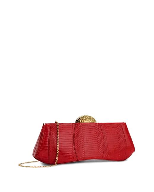 Giuseppe Zanotti Red Eve Bag Clutch Bag