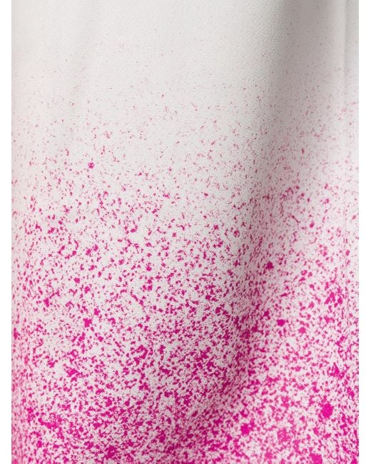 Off-White c/o Virgil Abloh White Splatter-Effect Palazzo Pants