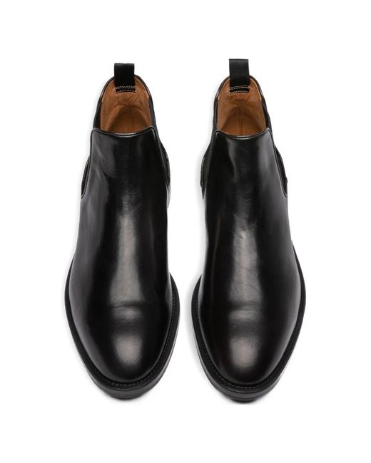 Officine Creative Black Silent 003 Chelsea Boots for men