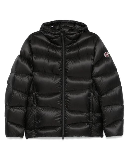 Colmar Black Ripstop Down Puffer Jacket for men