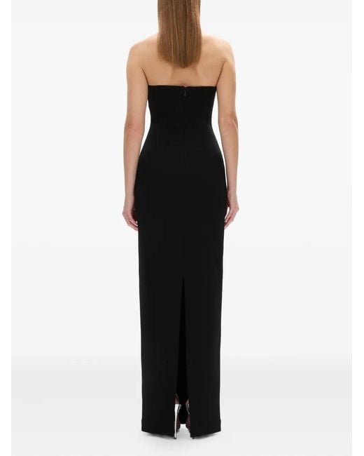 Vestido de fiesta largo Tessa palabra de honor Rachel Gilbert de color Black