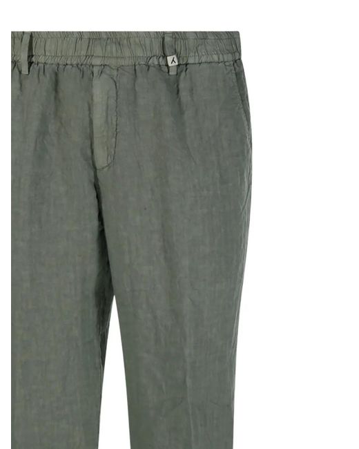 Myths Green Elasticated-Waistband Trousers for men