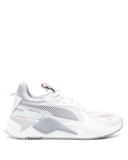 PUMA White Rs-X Sneakers