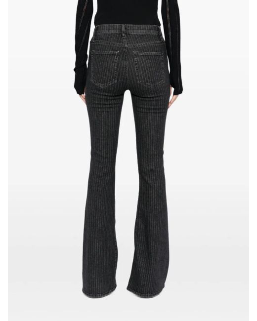 FRAME Black Flared Jeans