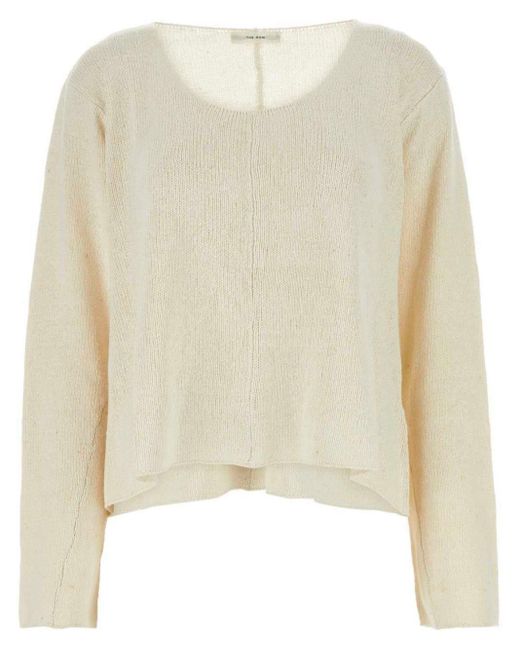The Row Natural Fesia Knitted Sweatshirt