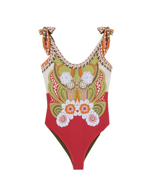 Bañador Pammy Placée Reversible LaDoubleJ de color Red