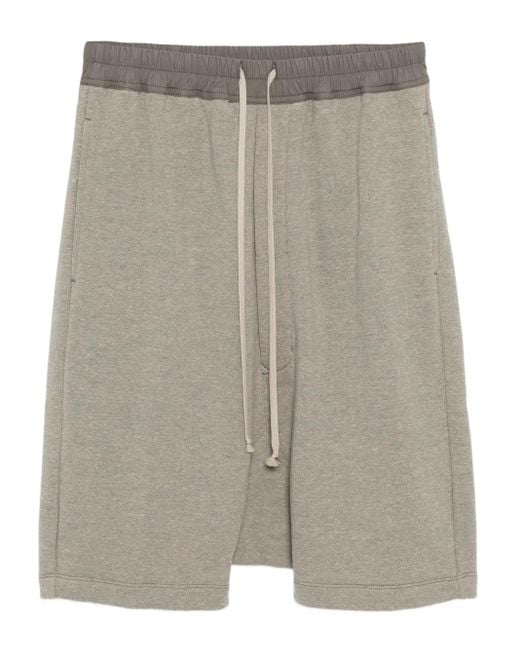Bermudas con cordones Rick Owens de hombre de color Gray