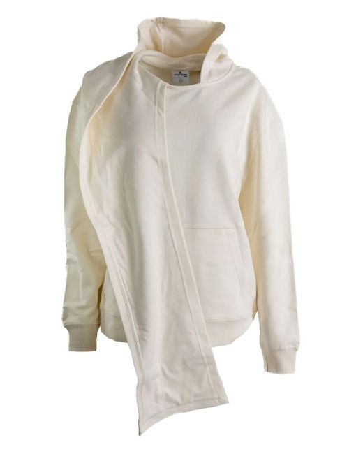 Courreges ドレープ パーカー White