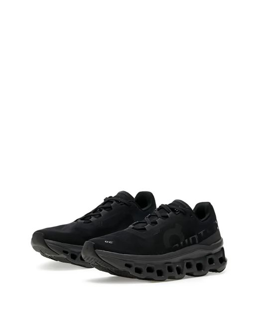 On Shoes Black Cloudmonster Sneakers