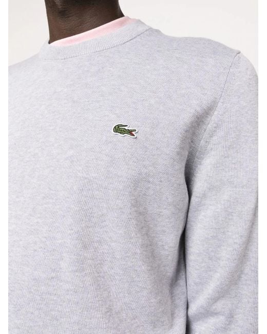 メンズ Lacoste ロゴ セーター Blue