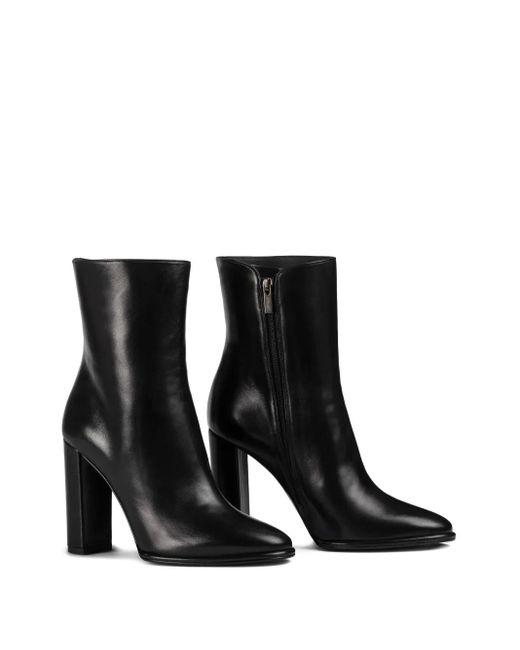 Le Silla Black 110Mm Elsa Ankle Boots
