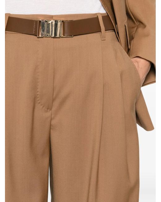 Max Mara Brown Single-Breasted Blazer