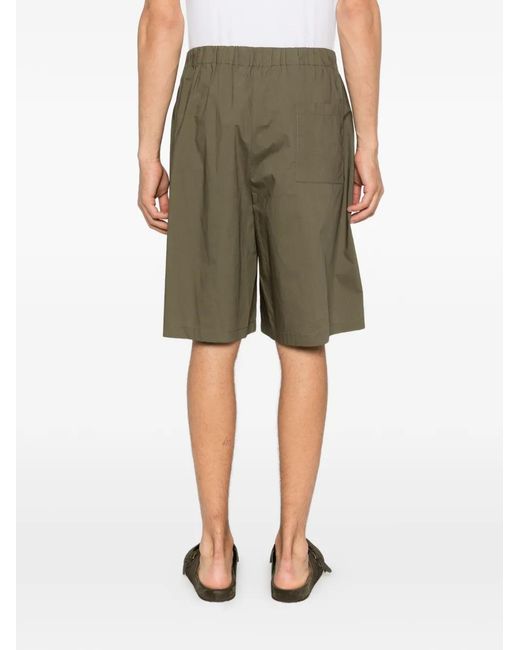 Imperial Green Elasticated Shorts for men