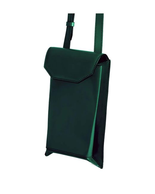 Merryl Tielman Joost レザーショルダーバッグ Green