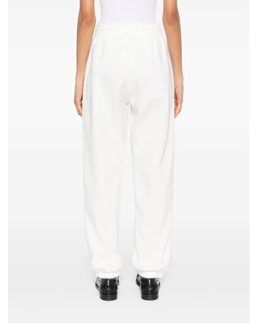 Nike White Jogginghose Mit Swoosh-Stickerei