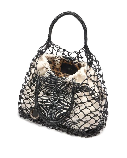 Roberto Cavalli Net ハンドバッグ Black
