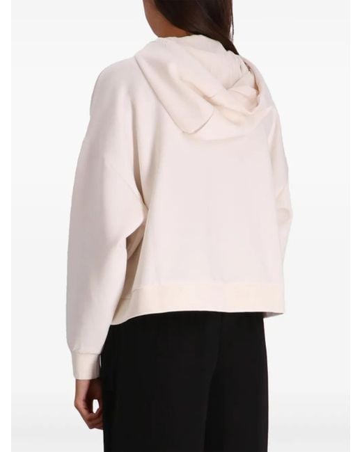 ARMANI EXCHANGE Pink Half-Zip Hoodie